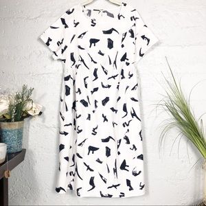 Anthropologie Oversized Midi Dress NWT